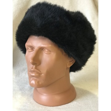 Шапка хутряна чорна 
