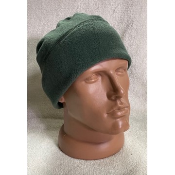 Шапка фліс олива